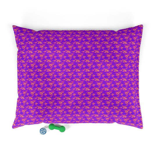 Pet Bed - Crazy Cool Tropical Toile