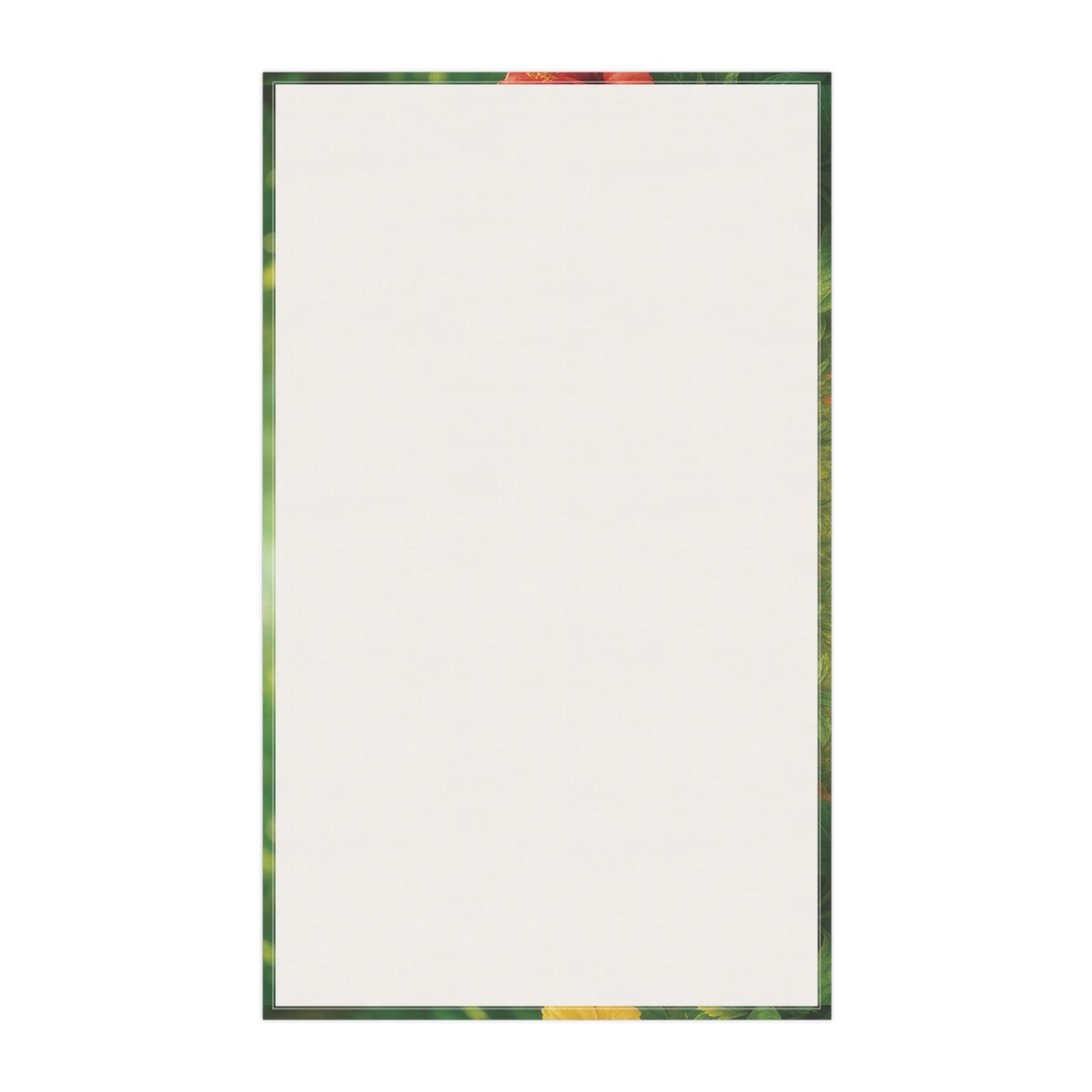 Tropical Tea Towels – Paradise Kitchen Decor / Baby Sumatran Rabbits, Macro