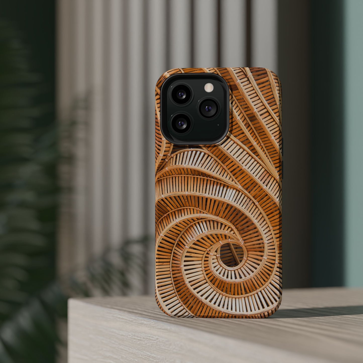 Magnetic Tough Cases, Natural Bamboo Spiral, Various Models