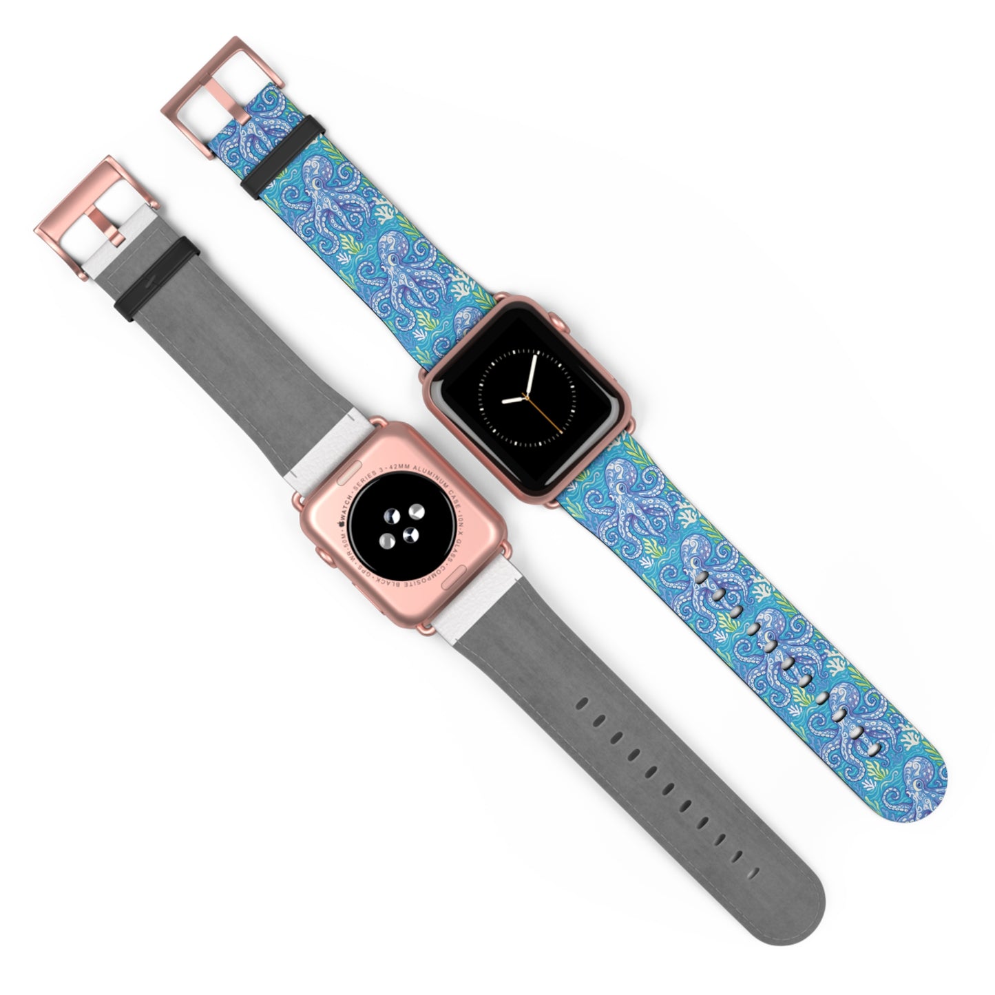 Apple Watch Band - Octopus Kraken Joe, Blue