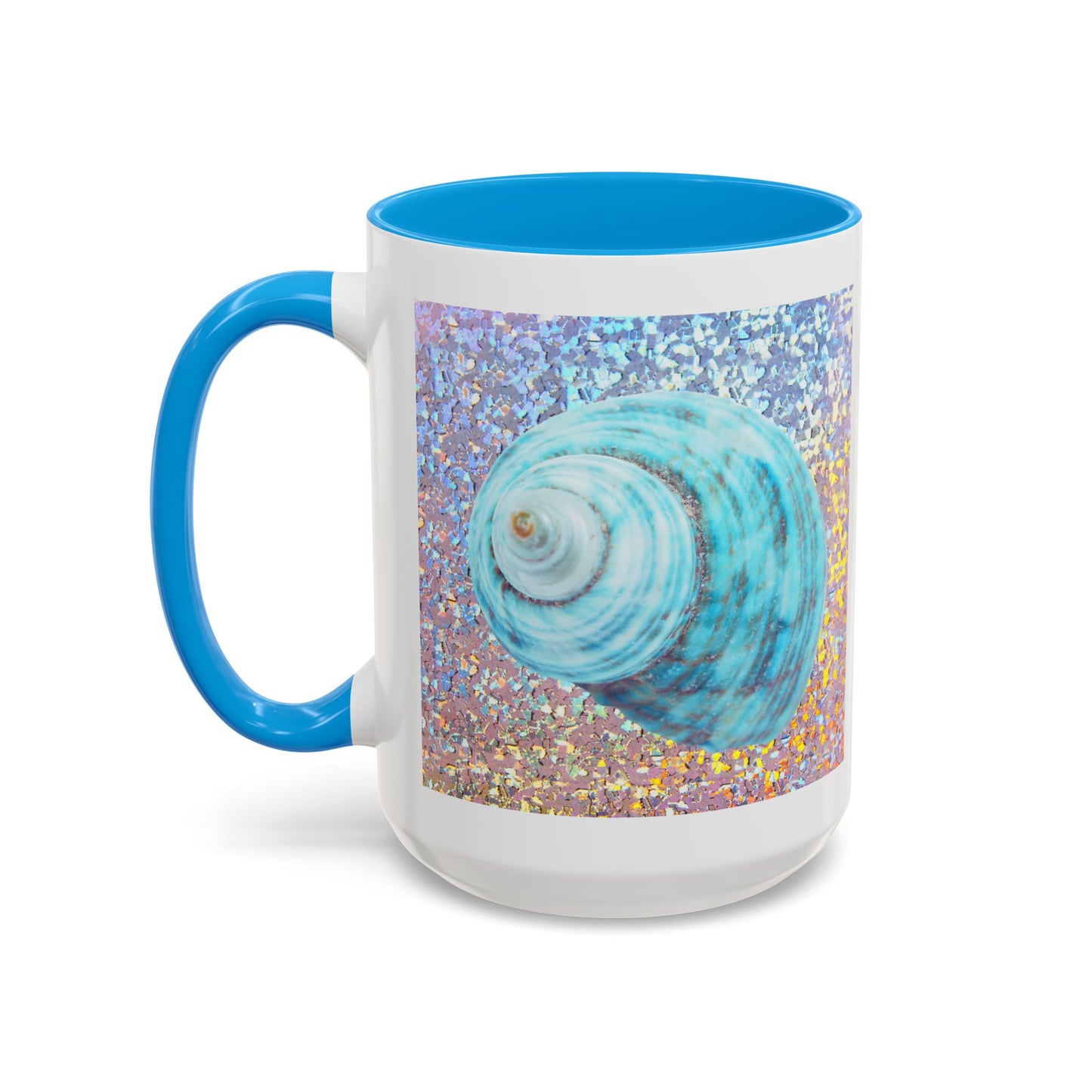 Colorful Mugs (11oz, 15oz), Disco Jade Turbo Shell