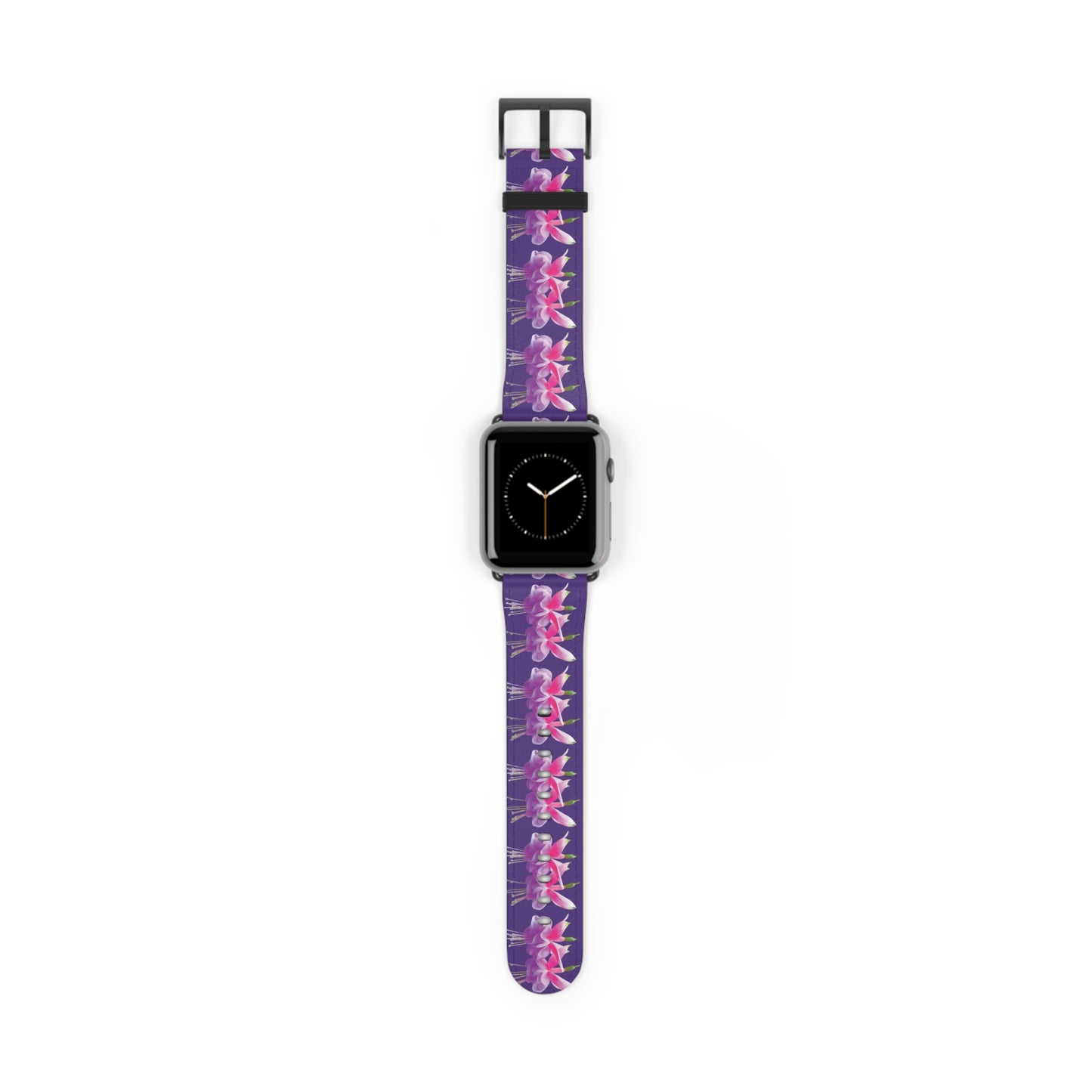 Apple Watch Band - Two Fuchsias, purple