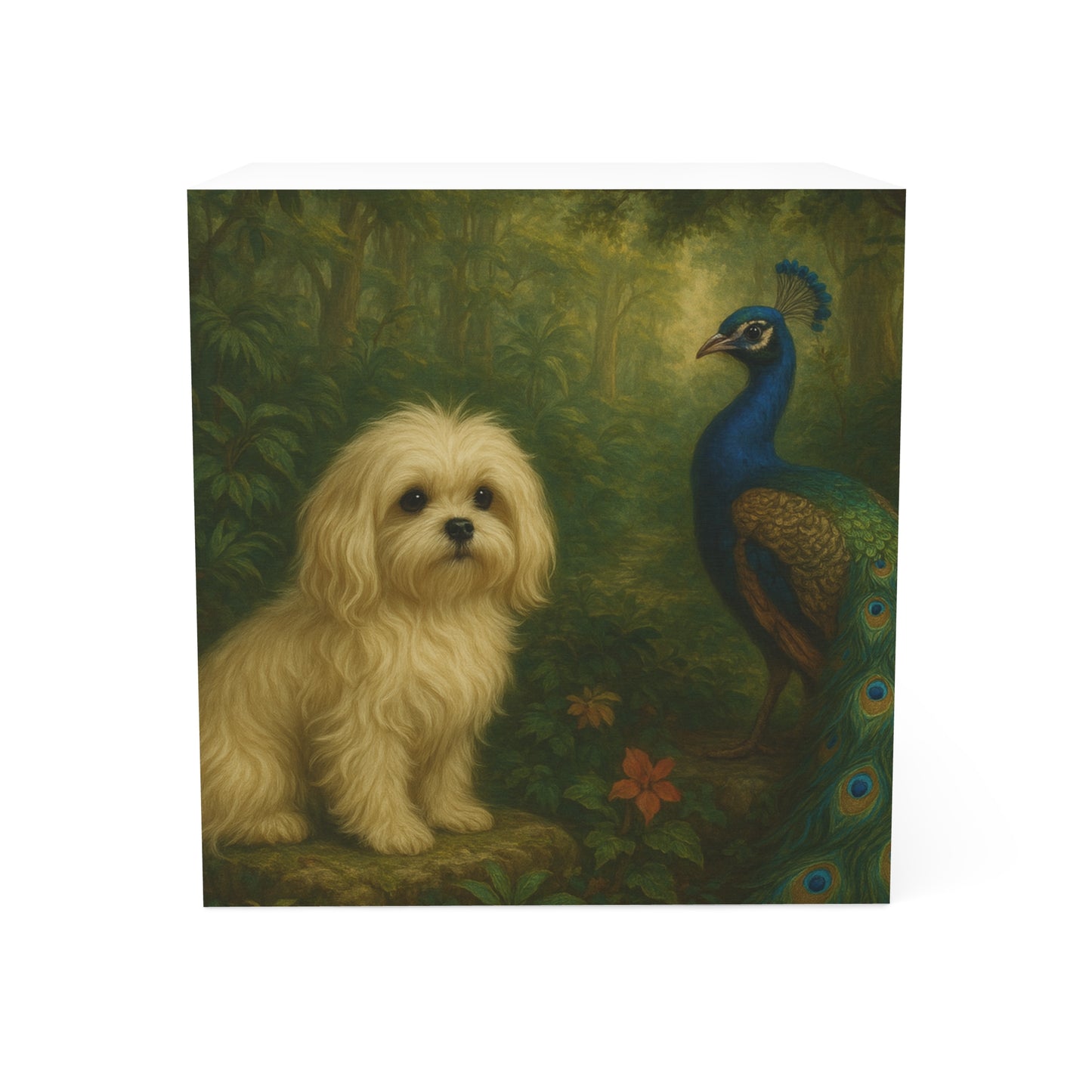 Note Cube - Ariel and Peacock