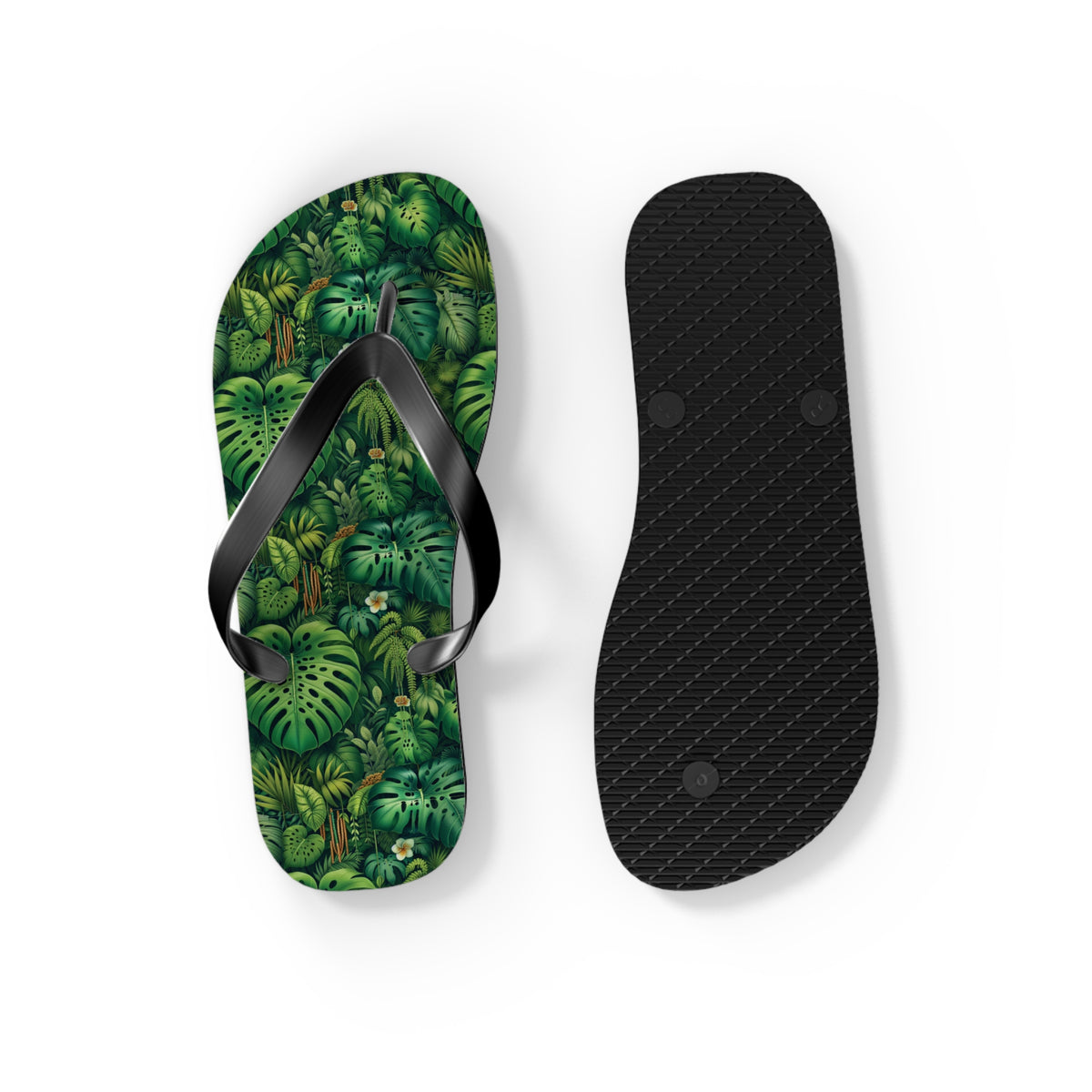 Flip Flops - Rainforest Greenery
