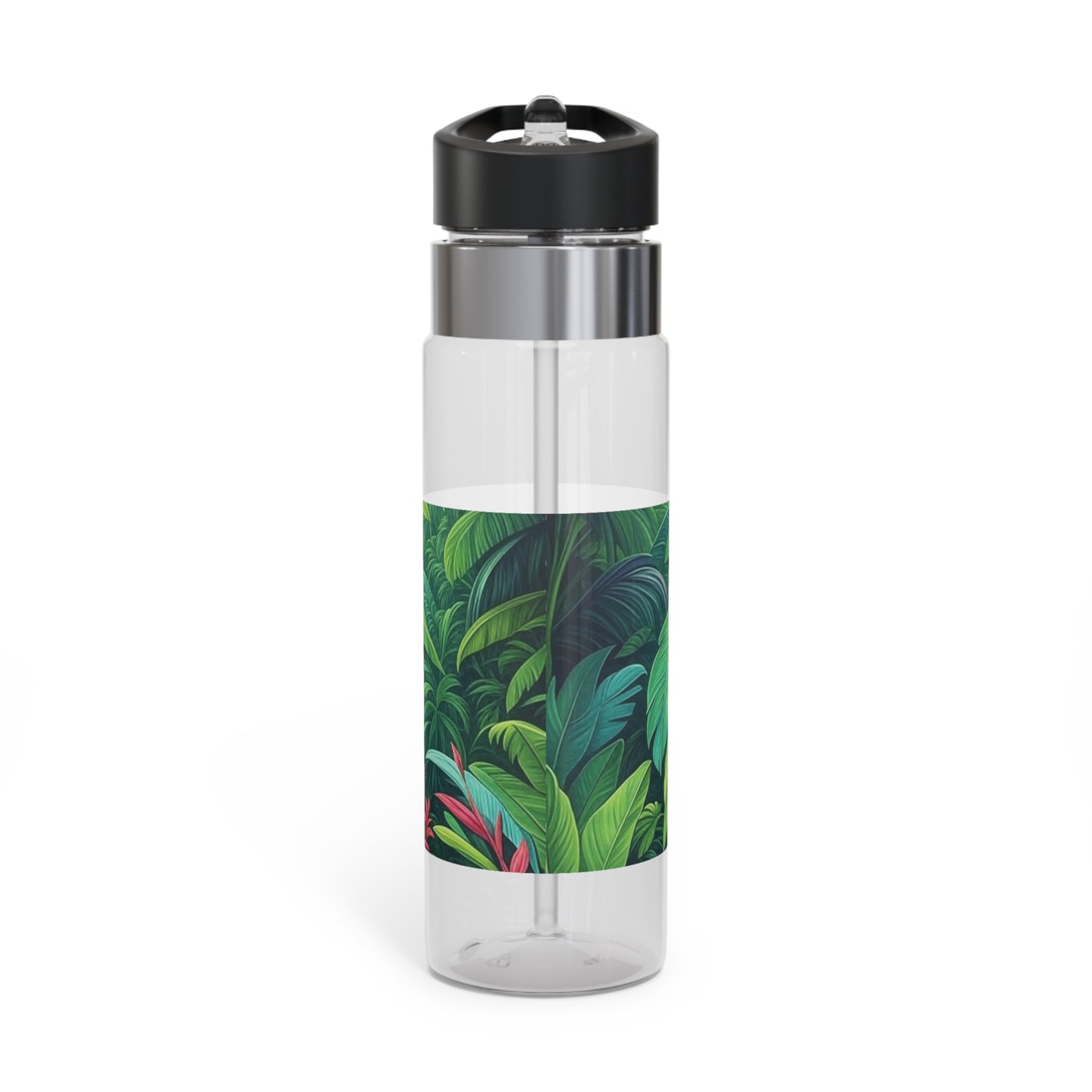 Tropical 20oz Tritan Sport Water Bottle -  Leakproof, Lightweight, BPA-Free / Shady Spot