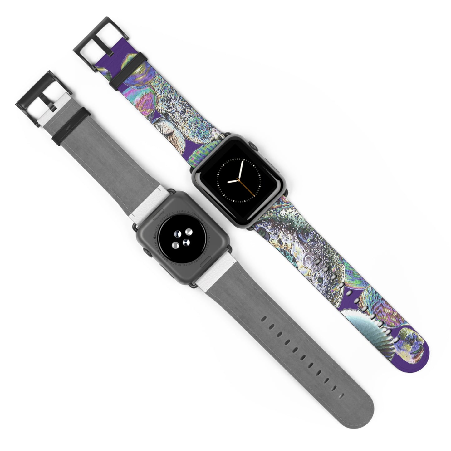 Apple Watch Band - Heatwave Seashell Collection, purple