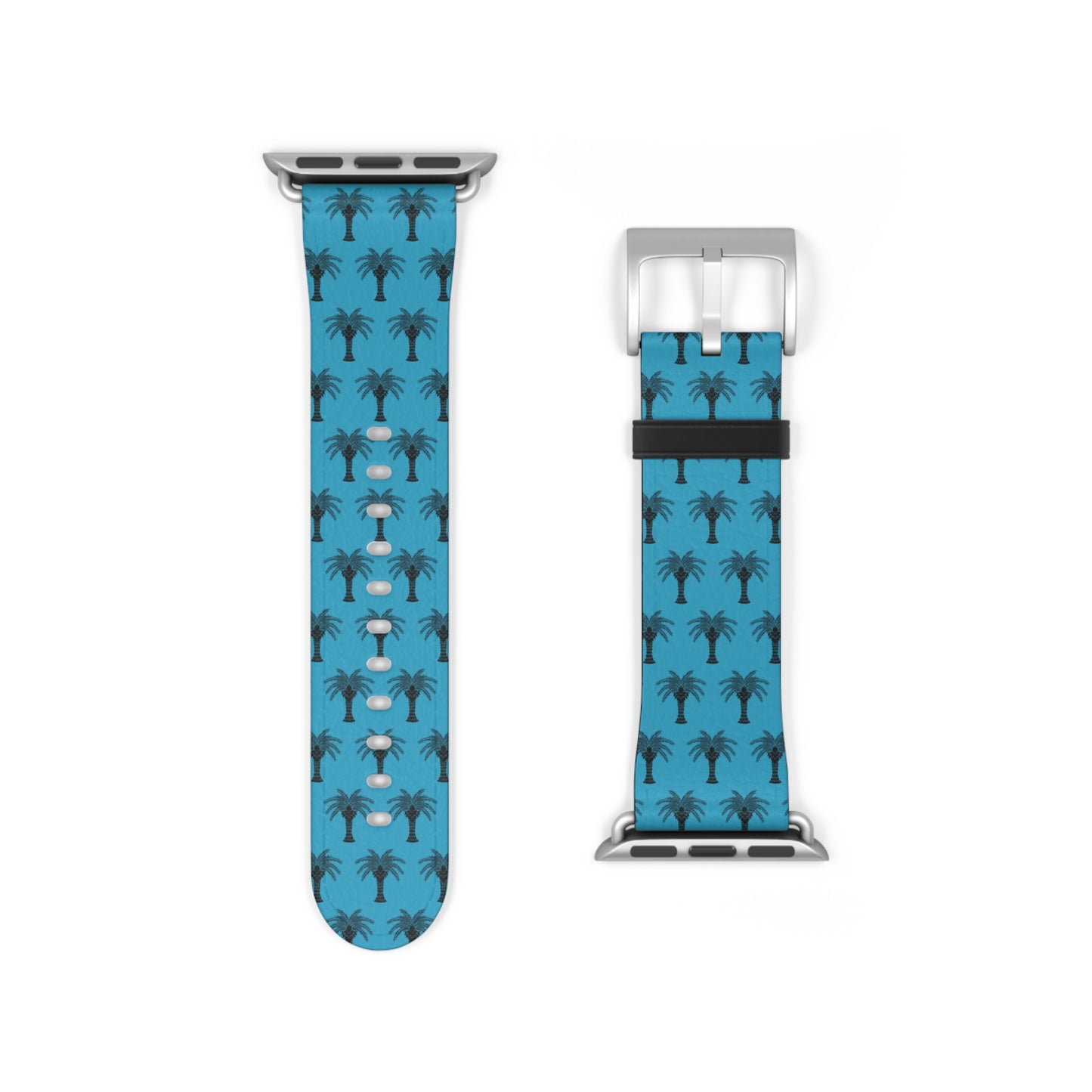 Apple Watch Band - Art Deco Palm, Repeat Turquoise