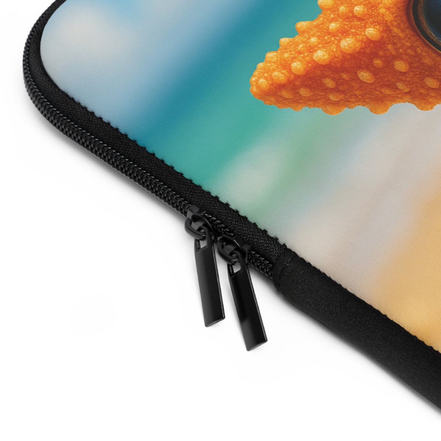 Tropical Laptop Sleeve, 5 Sizes - Perfect for Beach Lovers & Students / Baby Starfish