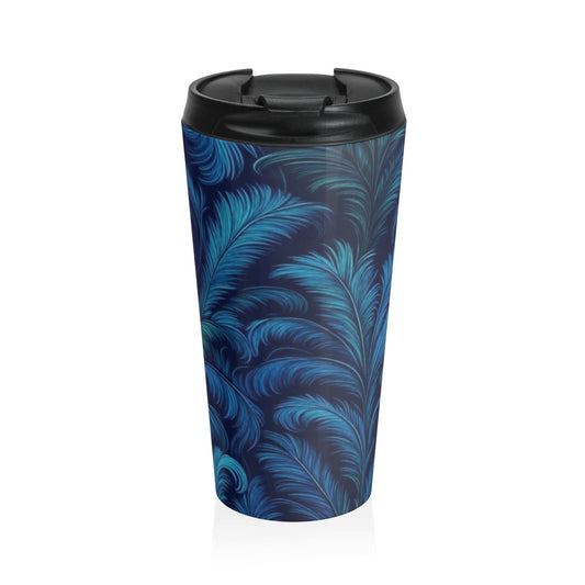 15 oz. Stainless Steel Travel Mug / Rocco Deep Ocean