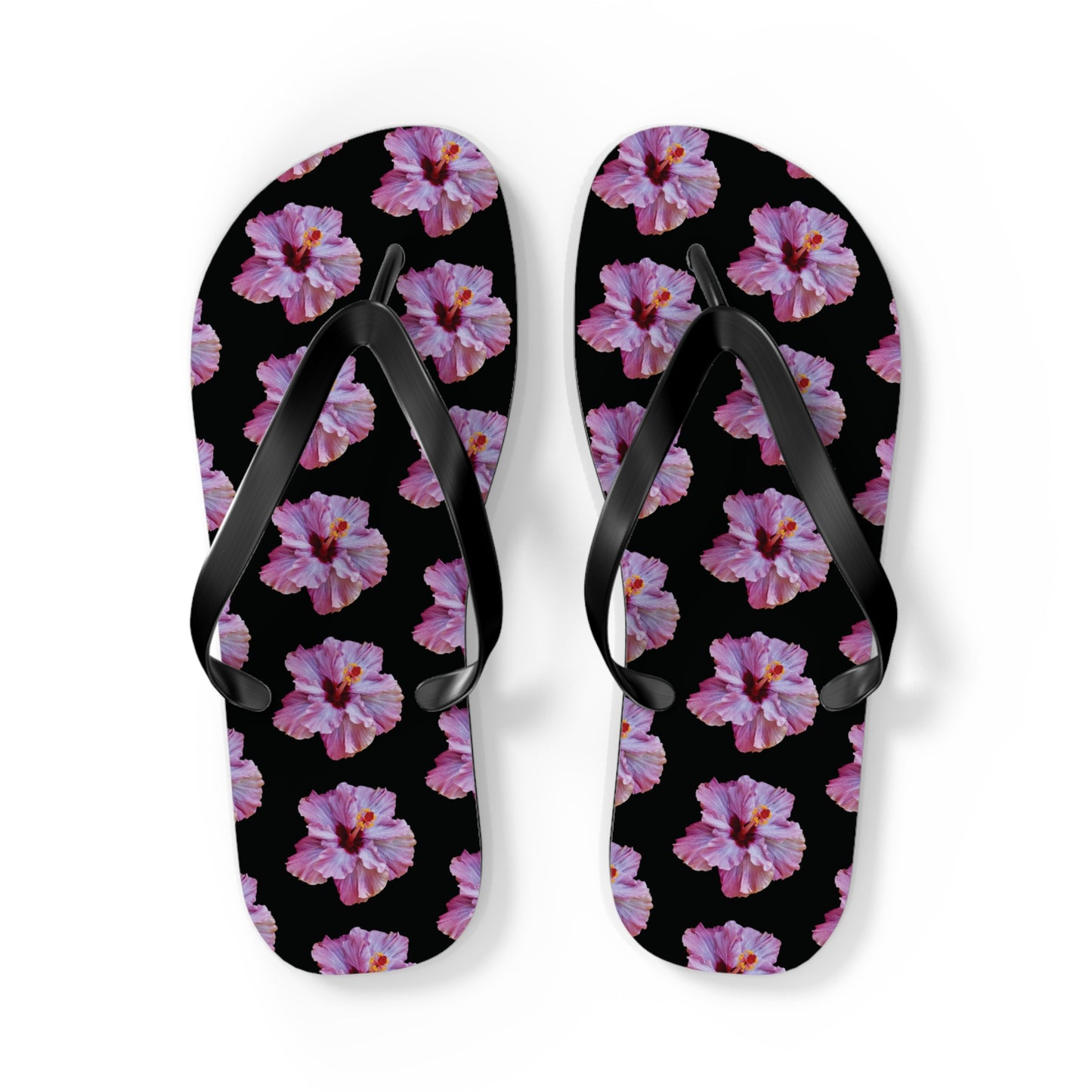 Flops - Purple Hibiscus/Black