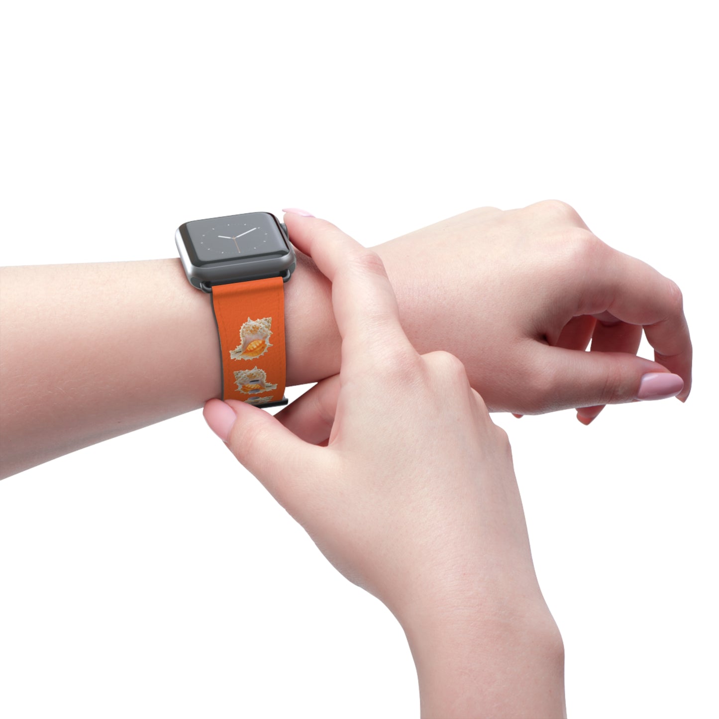 Apple Watch Band - Conch Seashell, orange