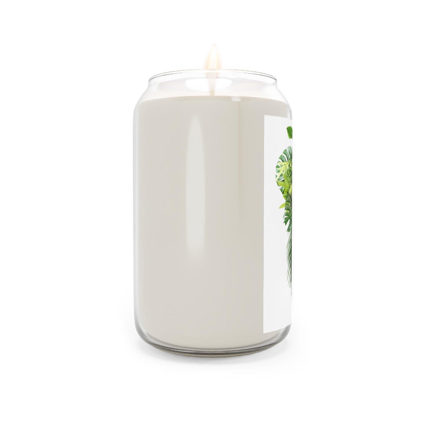 Scented Candle, 13.75oz - Palm Frond Cascade, white