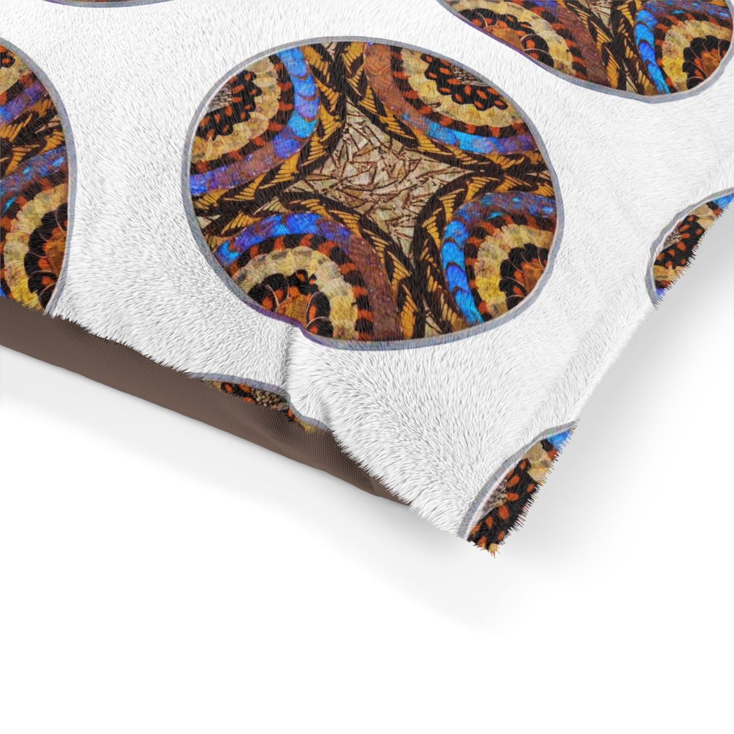 Pet Bed - Cozy and Fun Dog or Cat Bed for Beach Lovers / Real Butterfly Wing Plate #3