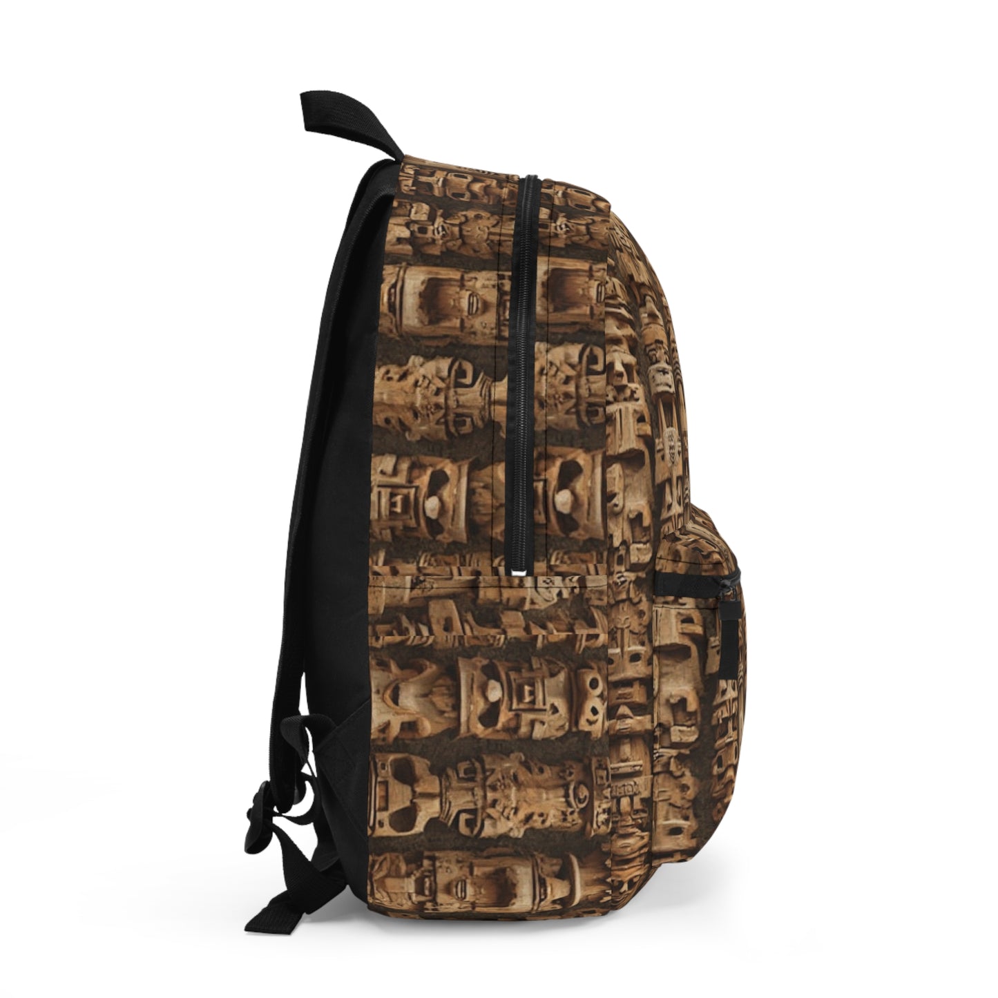 Tropical Backpack  / Ancient Tiki Totems