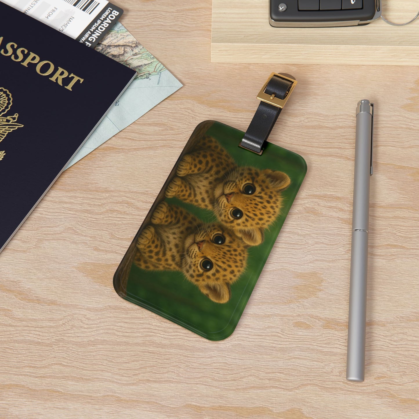 Luggage Tag - Baby Jaguars