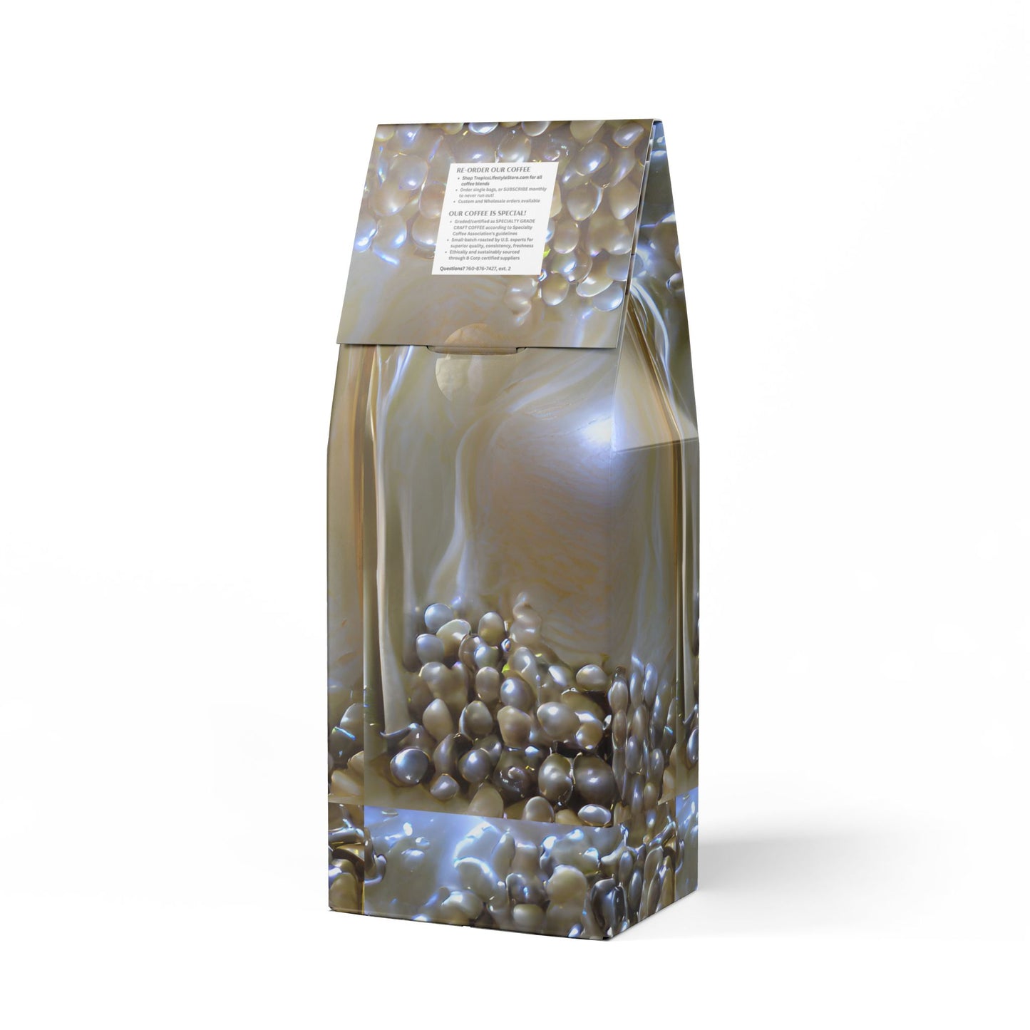 Black Coral Blend™ (Dark French Roast) Specialty Grade Coffee / Natural Pearls Dream