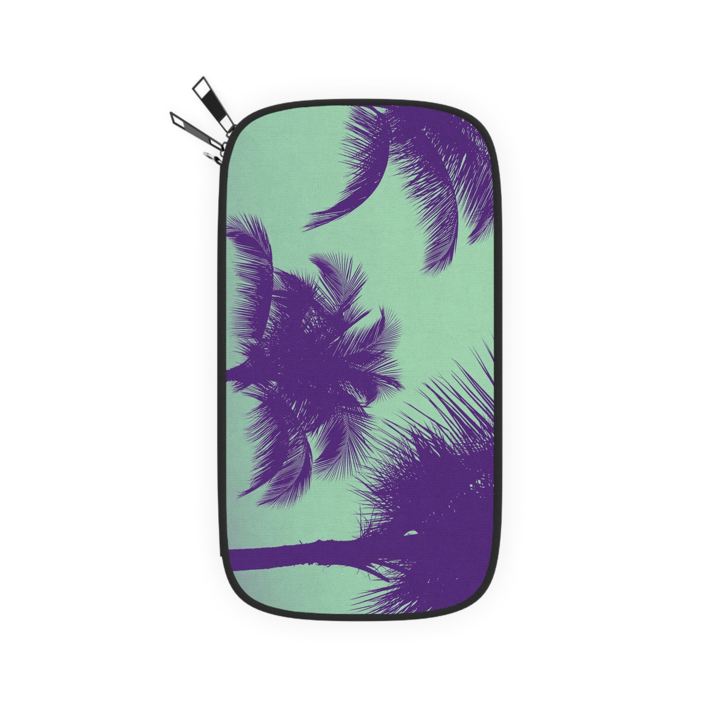 Passport Wallet – Perfect for Travelers & Adventurers / Palm Glow, Minty