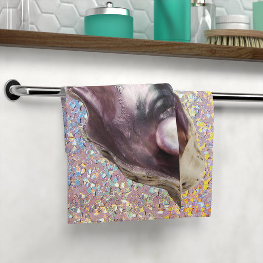 Face Towel - Disco Lavender Pearl and Shell