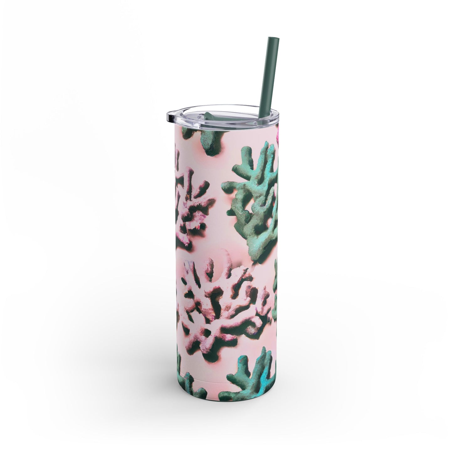 20oz Matte Tumbler, 7 Colors - Stylish Travel Cup - Corals Pink