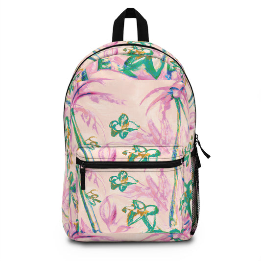Tropical Backpack  / Tropical Doodles, Pink
