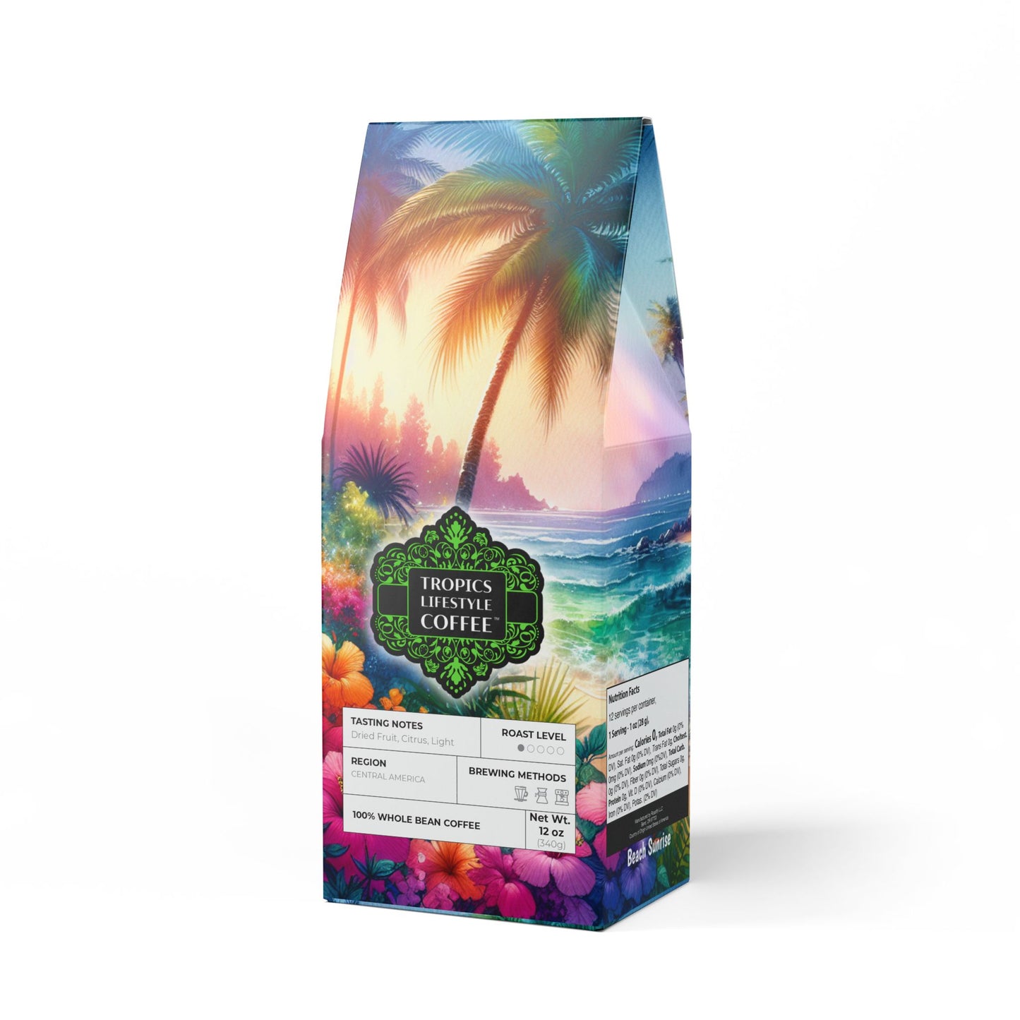 Beach Sunrise Blend™ (Light Roast) Specialty Grade Craft Coffee / Bay of Peace