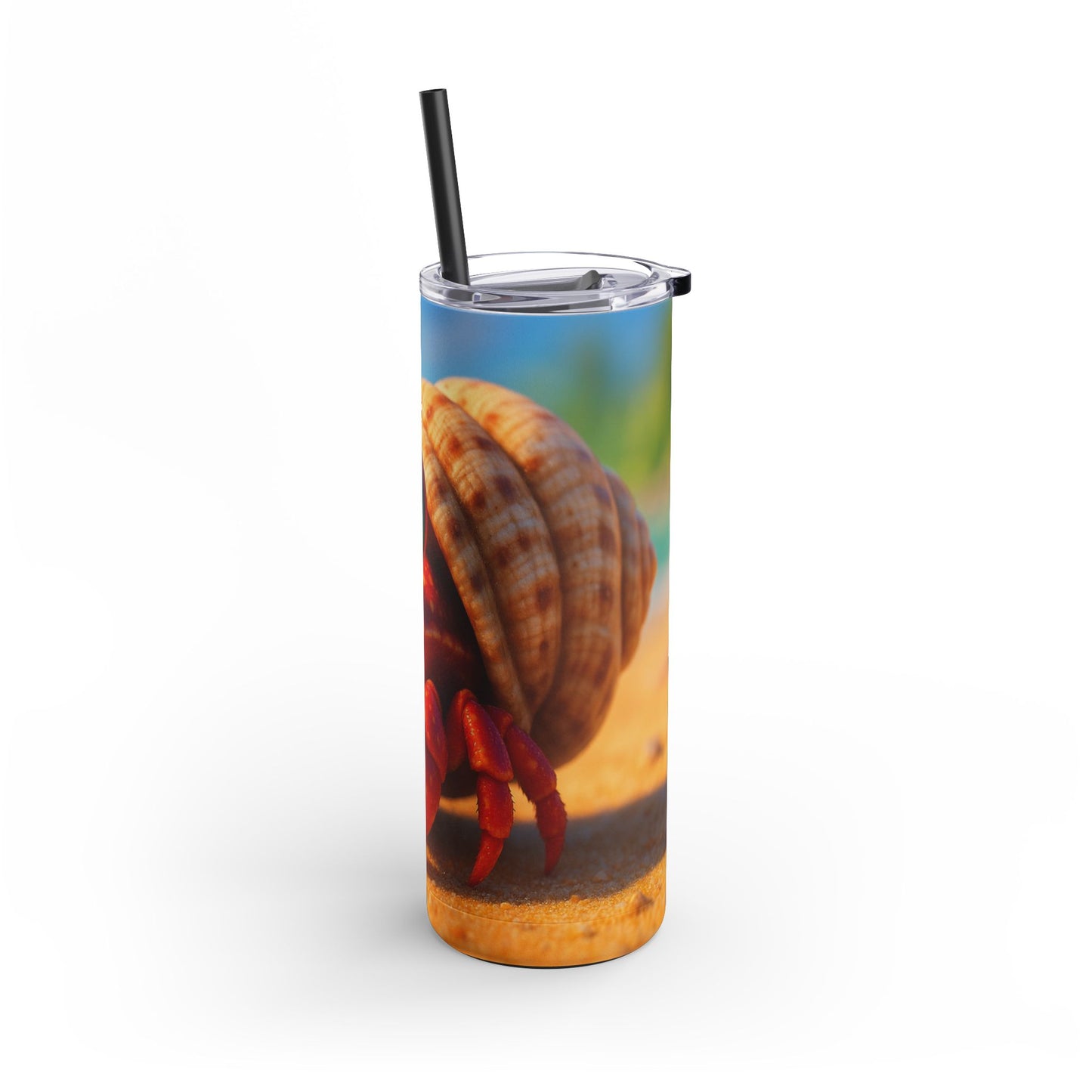 20oz Matte Tumbler, 7 Colors - Stylish Travel Cup - Baby Hermit Crab