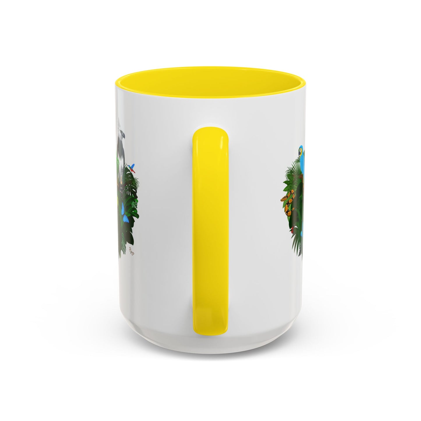 Accent Coffee Mug | Tropical-Inspired Drinkware / Rainforest Love