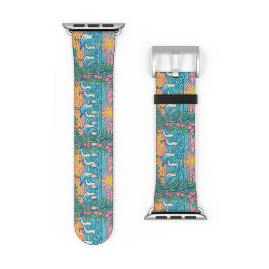 Apple Watch Band - Beach Seagulls