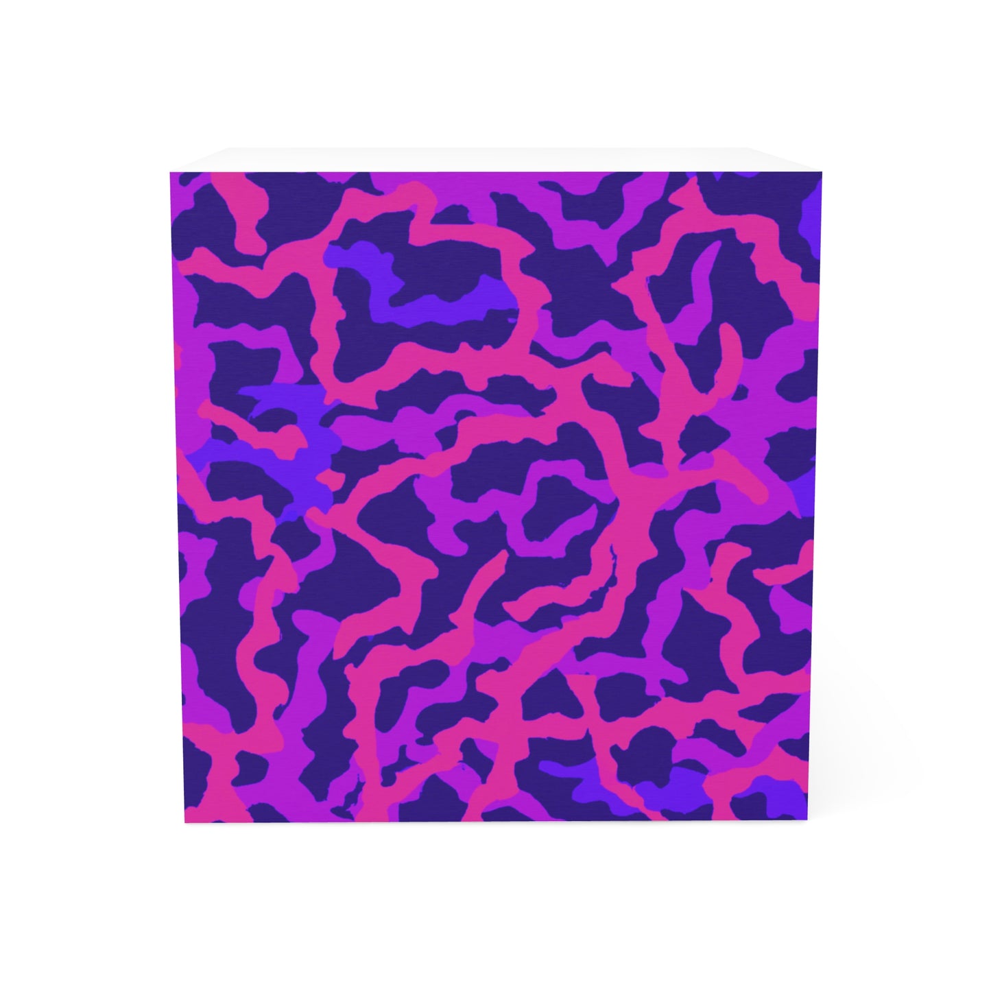 Note Cube - Coral Threads, Heatwave