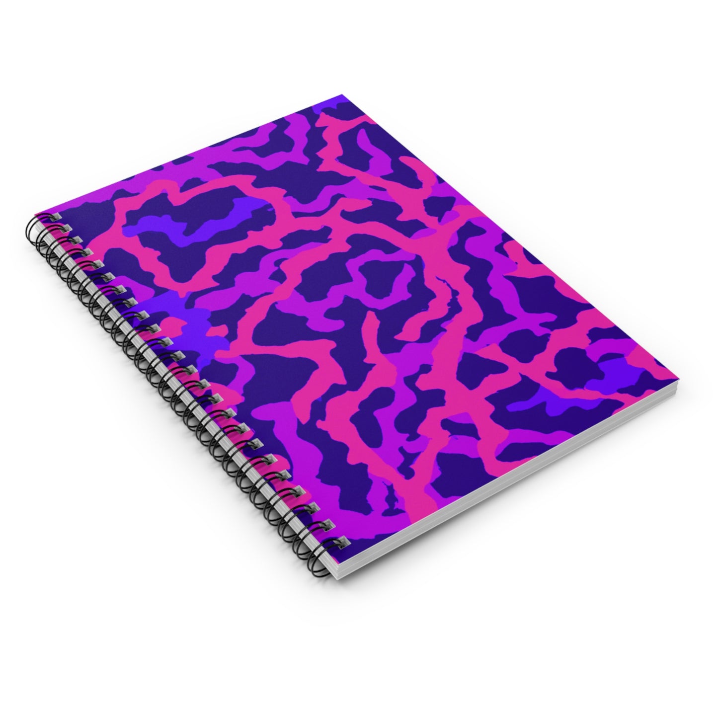 Spiral Notebook - Coral Threads/Heatwave