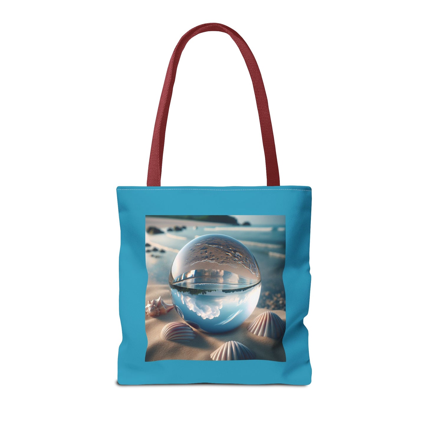 Crystal Ball With Shells Tote Bag - 3 Sizes