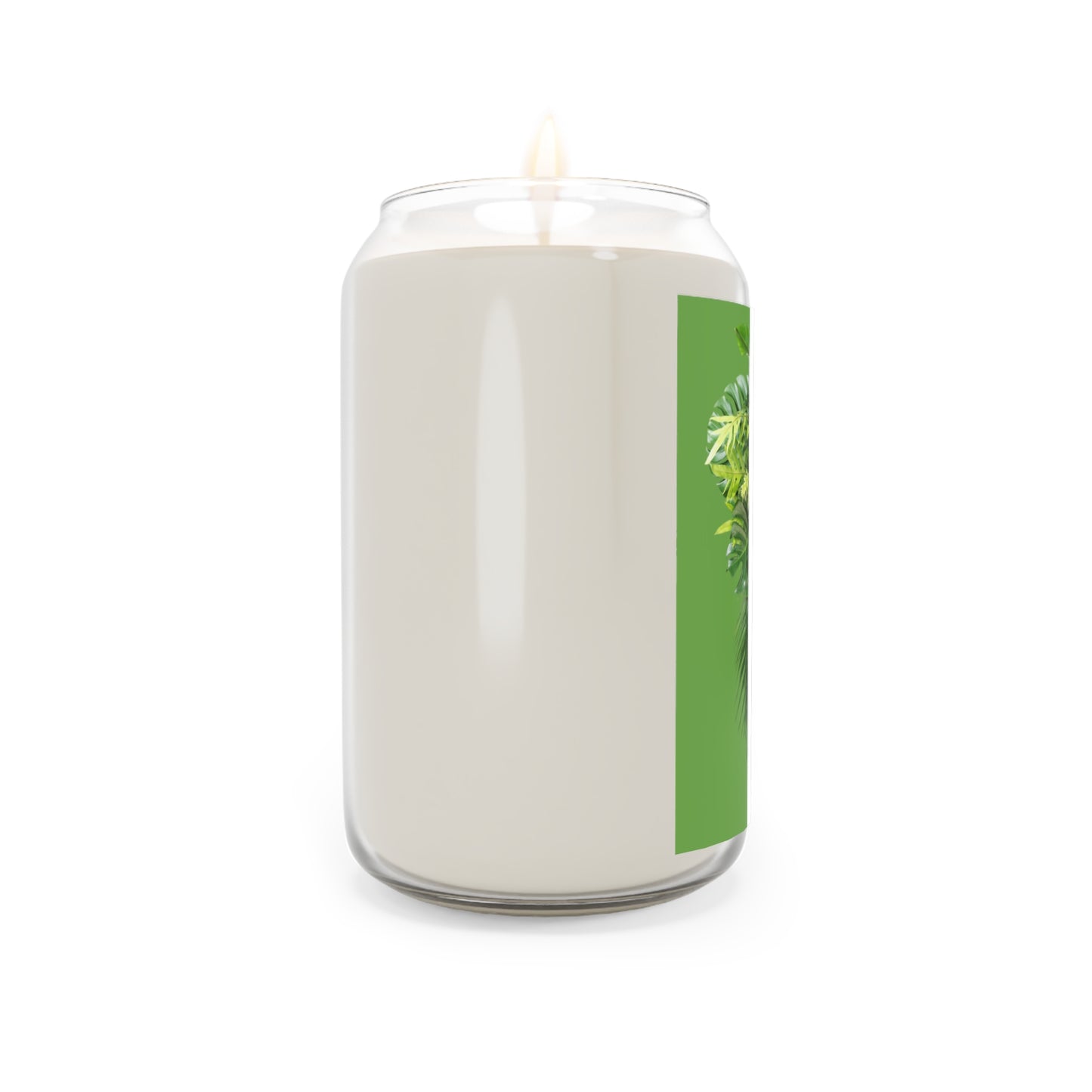 Scented Candle, 13.75oz - Palm Frond Cascade, green