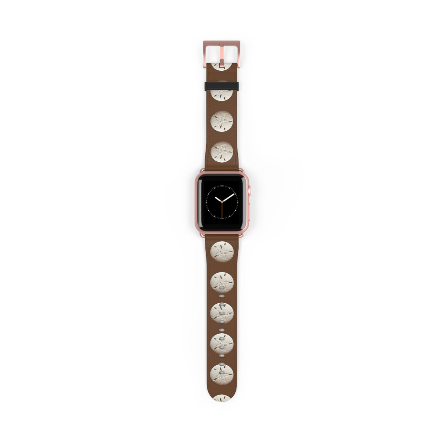 Apple Watch Band - Sand Dollar Parade, brown