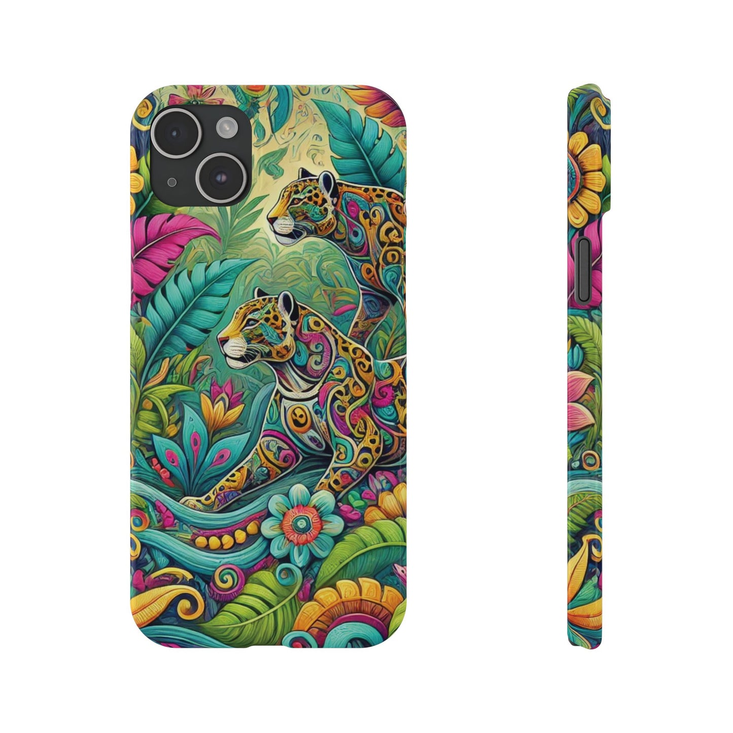 Slim Phone Cases - Jaguar Pop