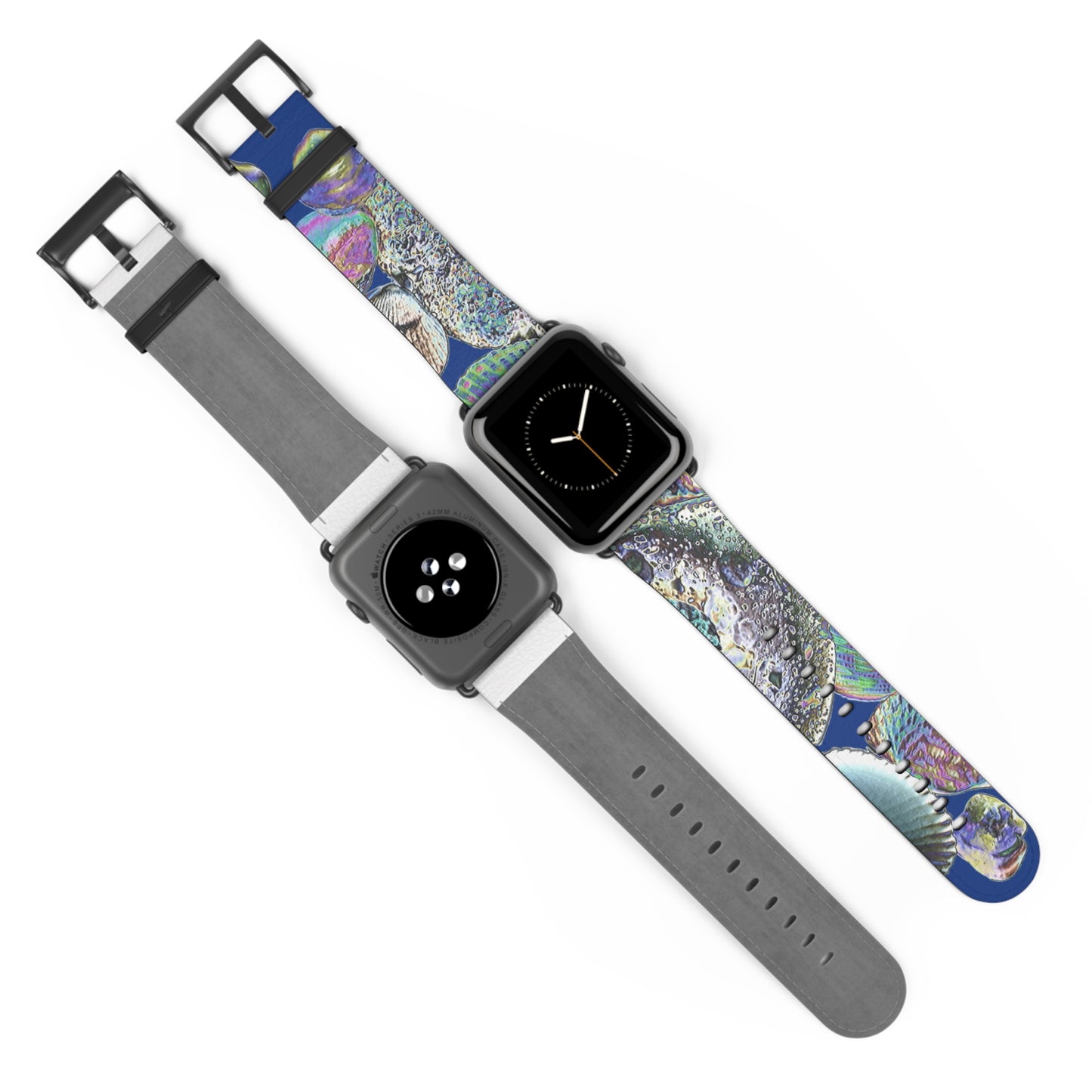 Apple Watch Band - Heatwave Seashell Collection, dark blue