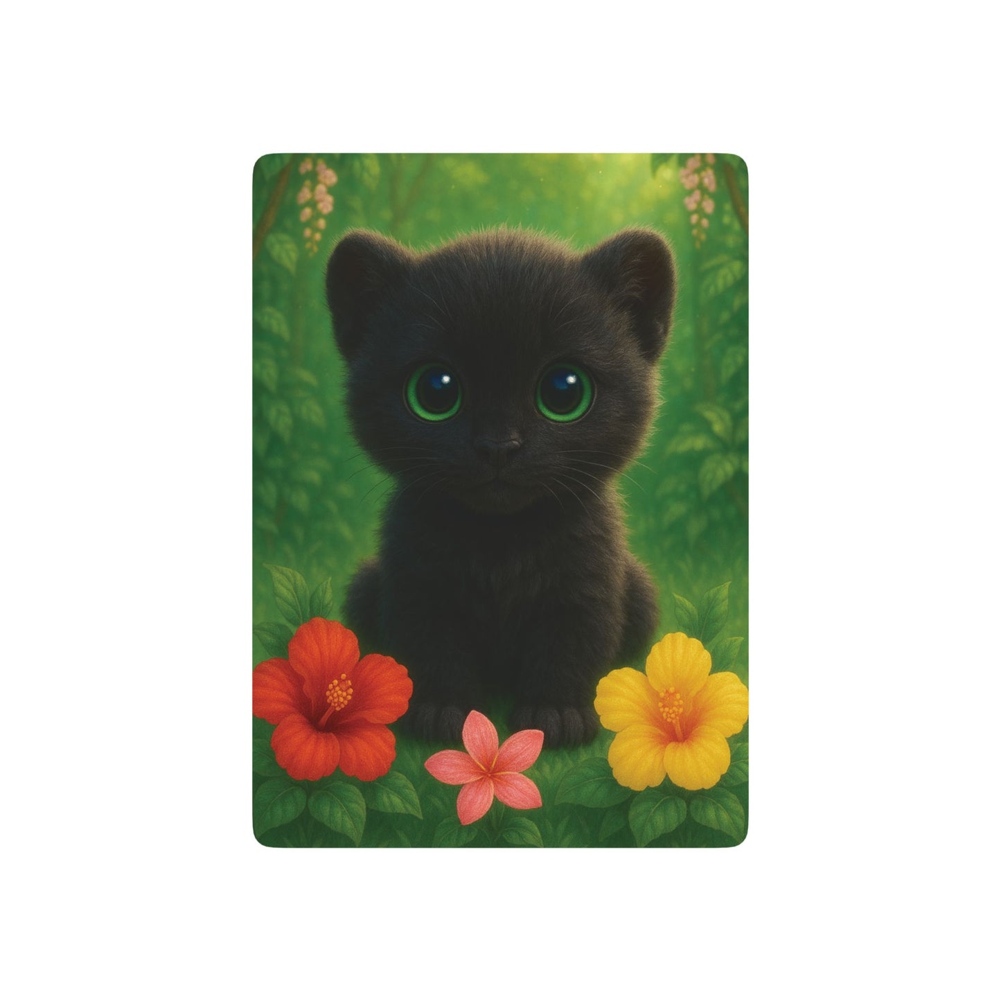 Poker Playing Cards - Baby Black Panther