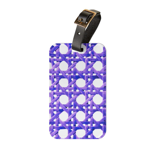 Luggage Tag - Tropical Fruit, Amethyst