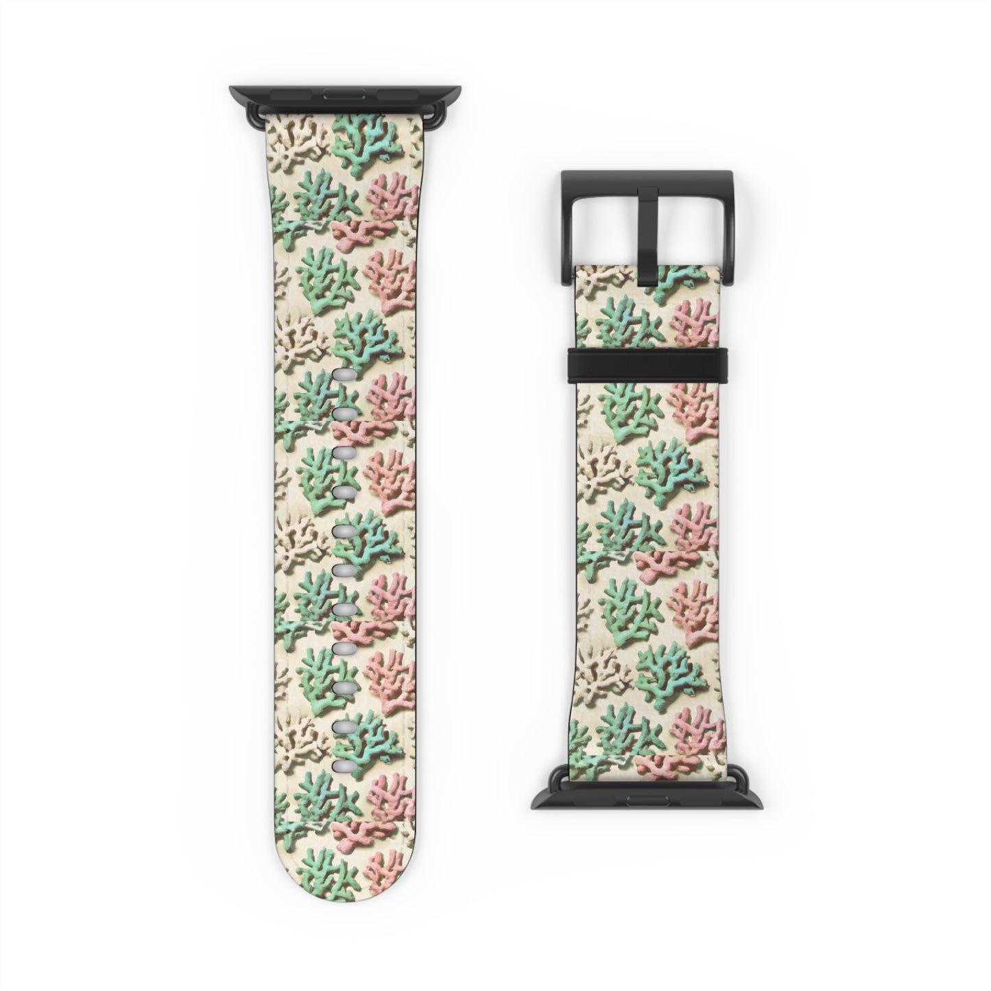 Apple Watch Band - Corals, Cream