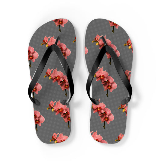 Flip Flops - Red Orchid Photo