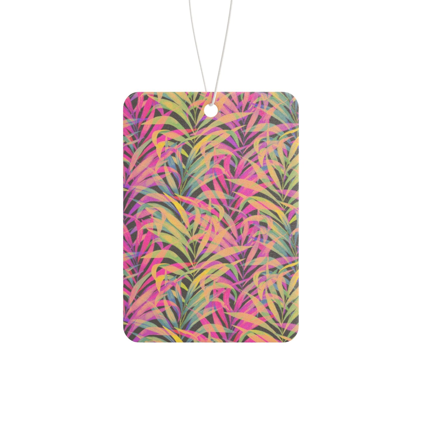 Car Air Freshener - Rainbow Fronds