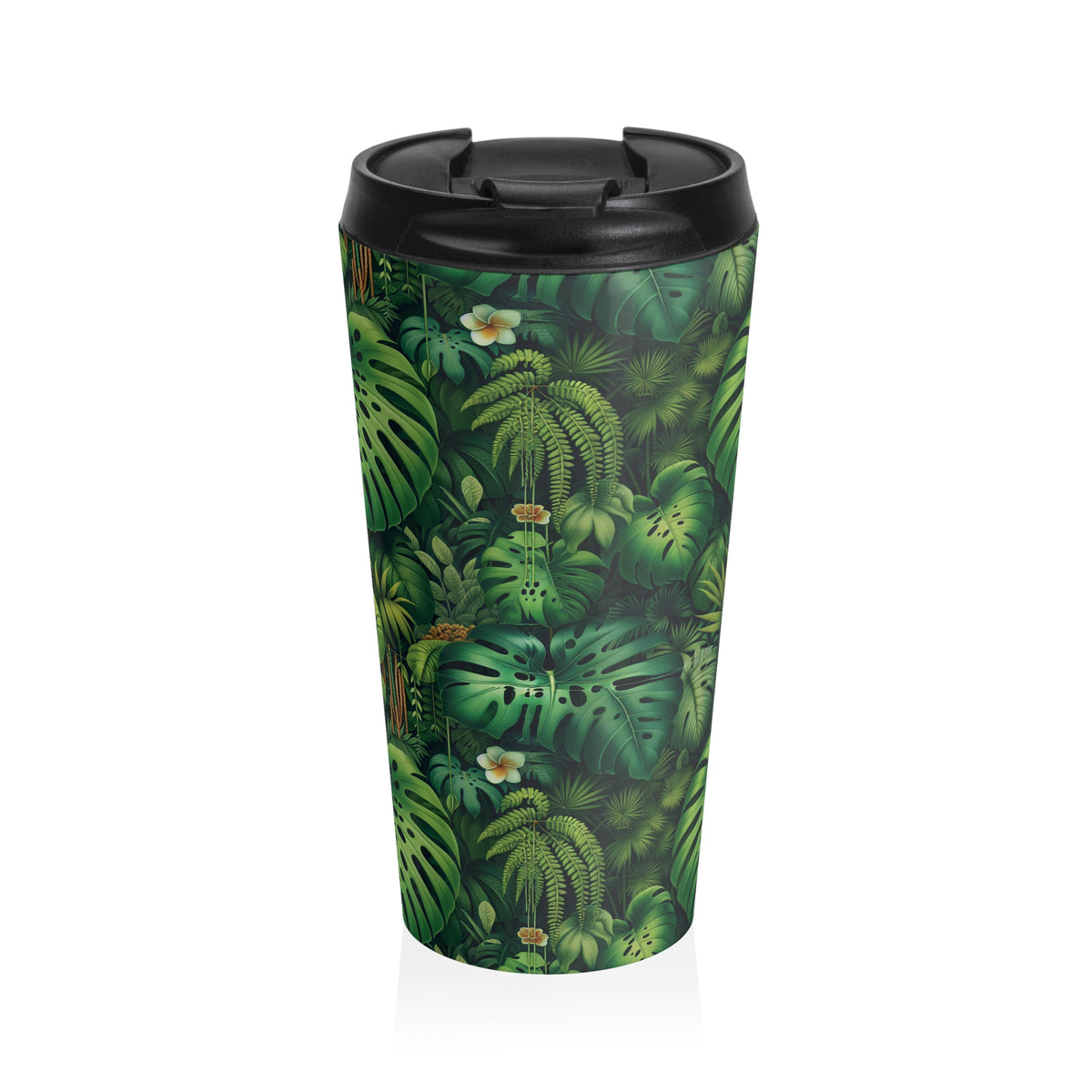 15 oz. Stainless Steel Travel Mug / Rainforest Greens