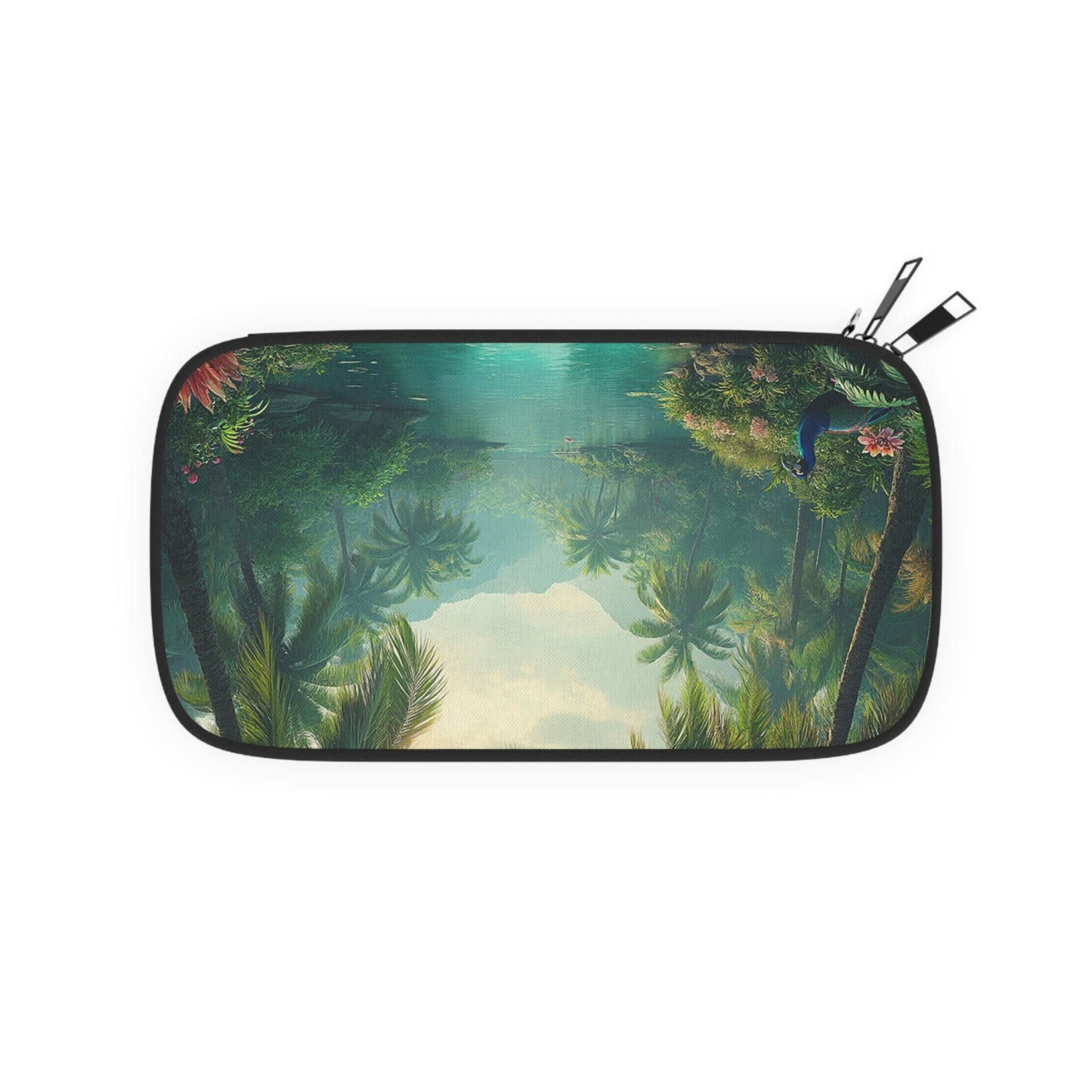 Passport Wallet – Perfect for Travelers & Adventurers / Resting Peacock