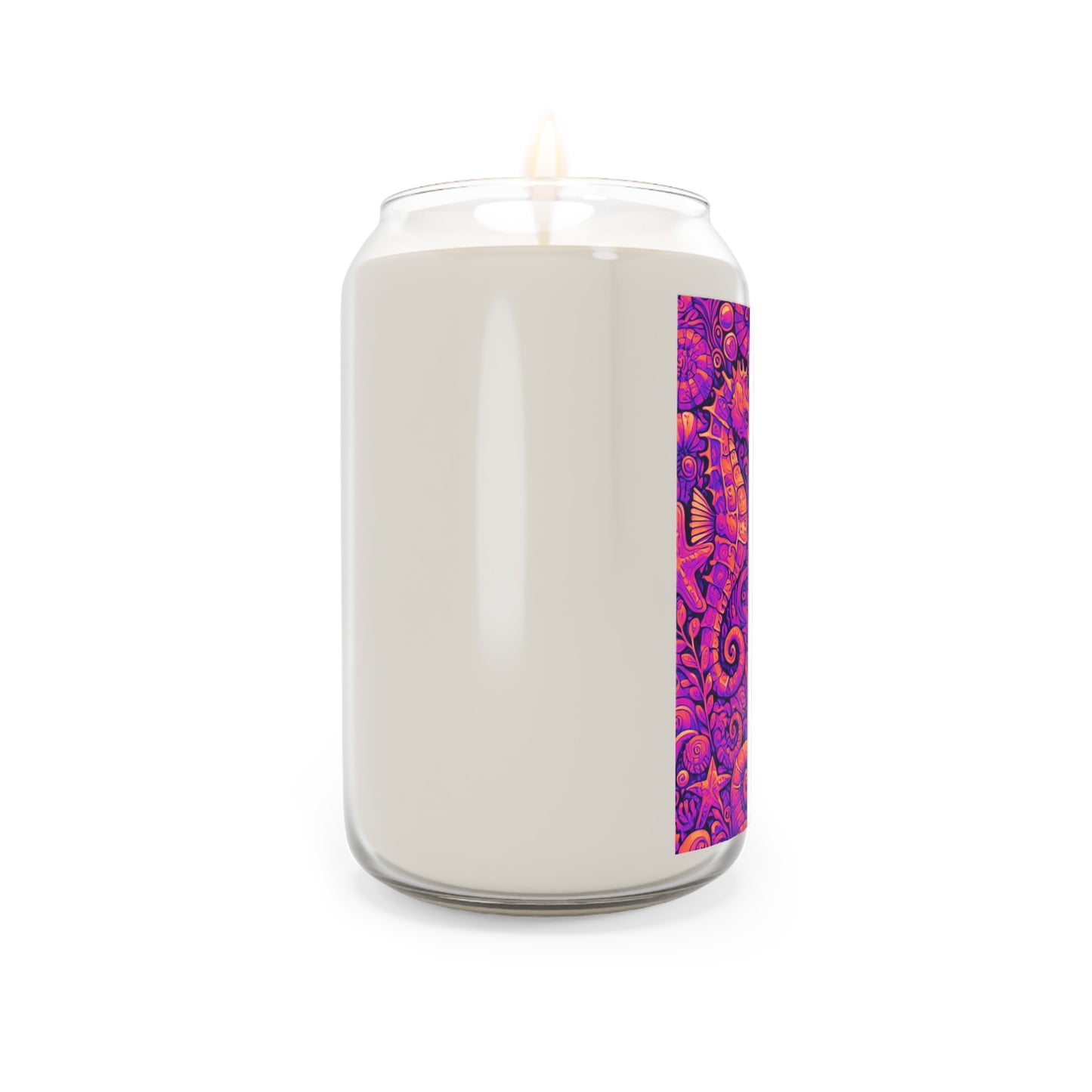 Scented Candle, 13.75oz - Seahorse Trio, Heatwave