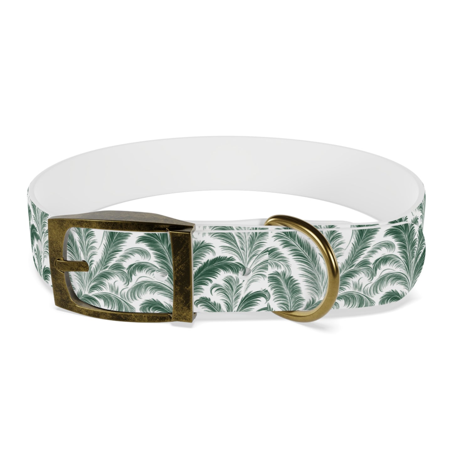 Tropical Dog Collar - Rocco Green