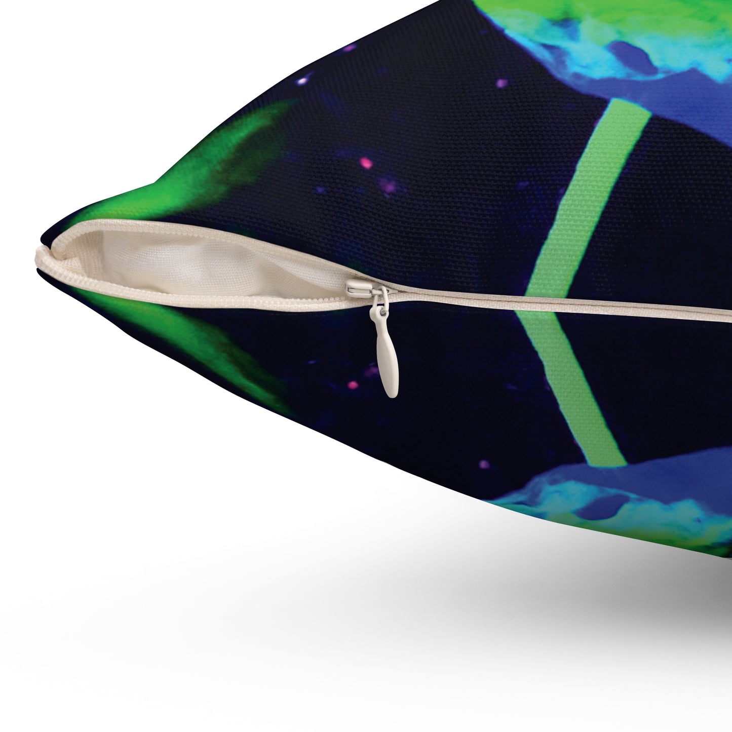 Decorative Pillow - Accent Cushion, 4 Sizes / Galactic Parrot