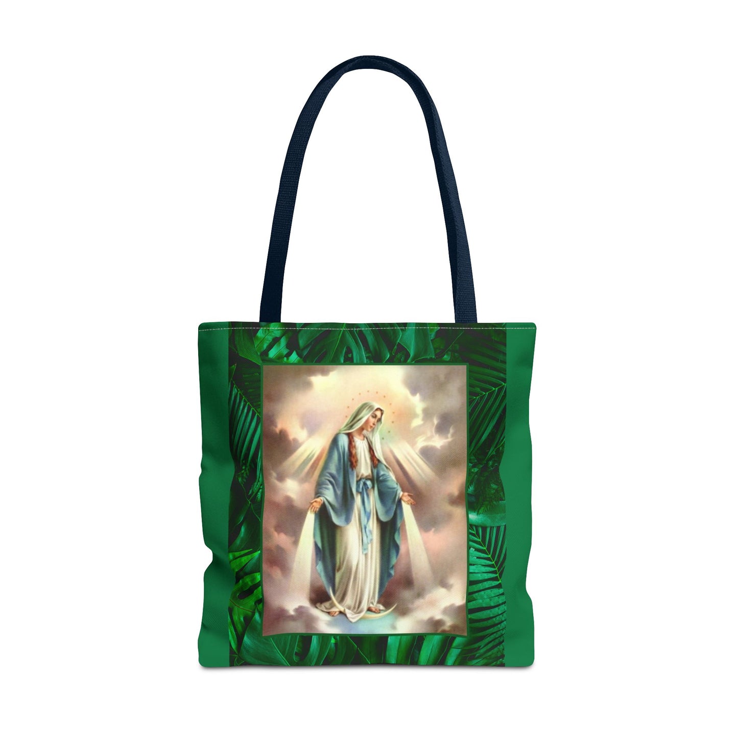 Religious Our Lady of Grace Tropical Tote Bag - 3 Sizes