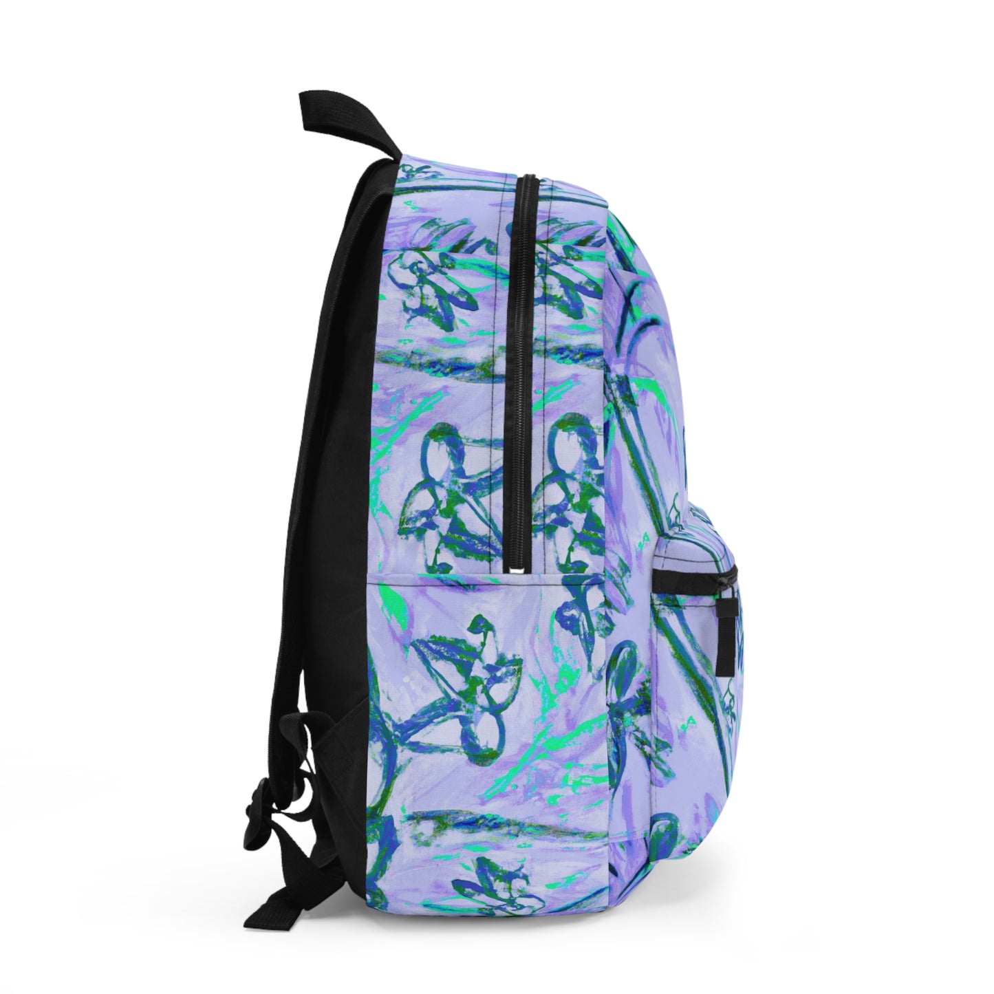 Tropical Backpack  / Tropical Doodles/Lilac