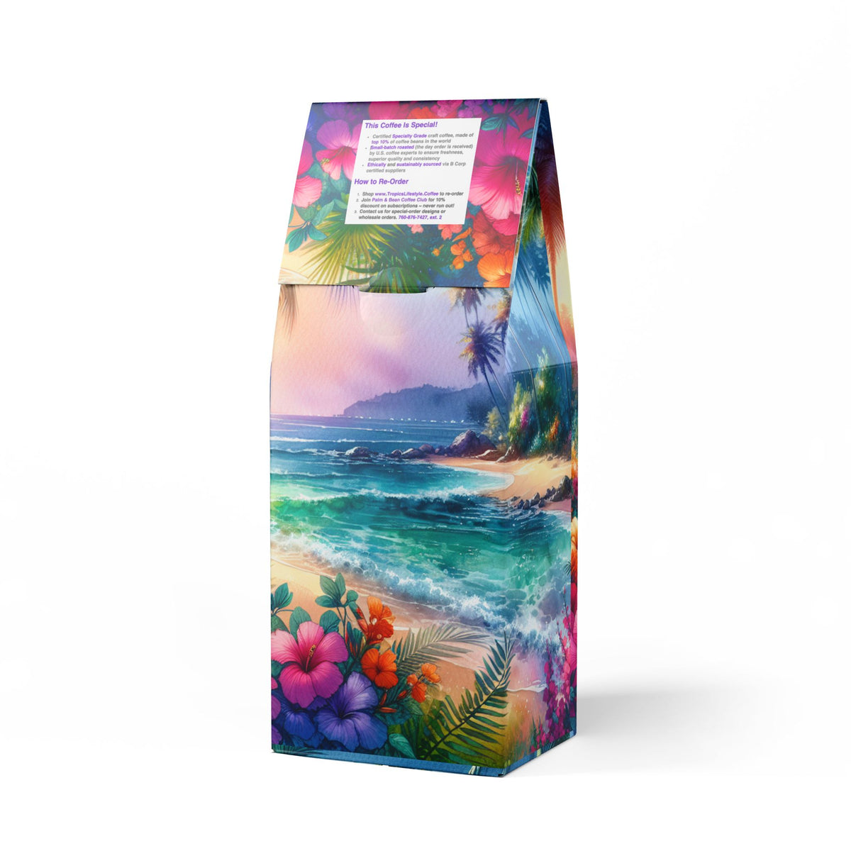 Rainforest Mist™ Single Origin DECAF (Medium Roast) Specialty Grade Coffee / Bay of Peace