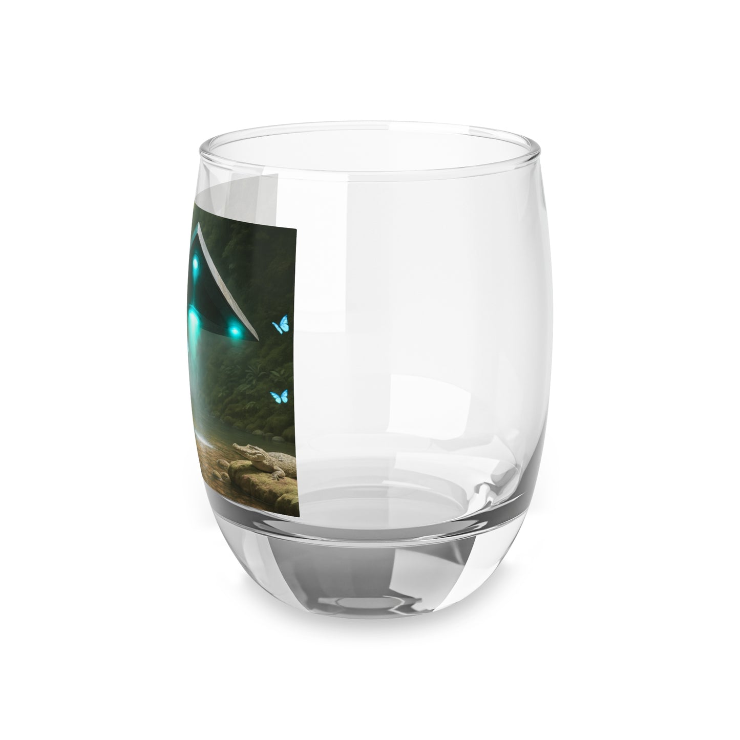 Whiskey Glass, UFO and Waterfall