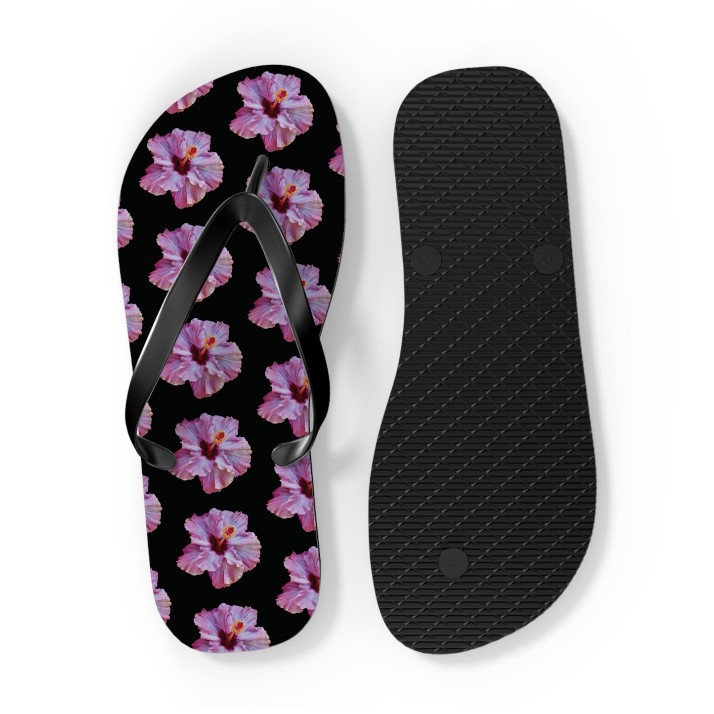 Flops - Purple Hibiscus/Black